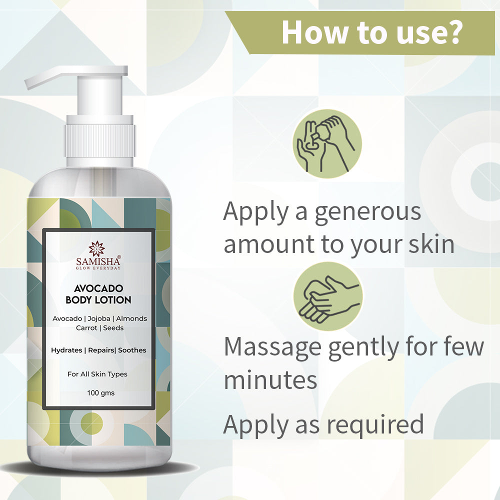 Samisha Avocado Body Lotion | Grocsy
