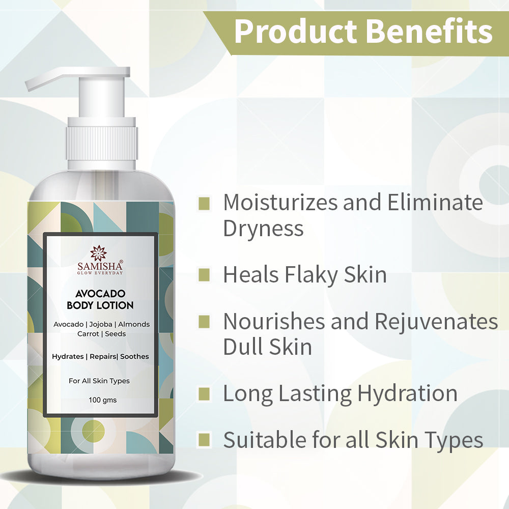 Samisha Avocado Body Lotion | Grocsy