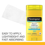 Neutrogena Beach Defense Sunscreen Stick Broad Spectrum SPF 50+ | Grocsy