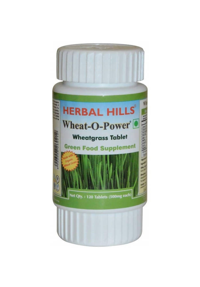 Herbal Hills Wheat-O-Power Wheatgrass Tablet | Grocsy
