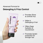 Cureskin Keratin Smooth Conditioner with Moringa, Keratin and Argan: Strenghtens and Nourishes | Grocsy