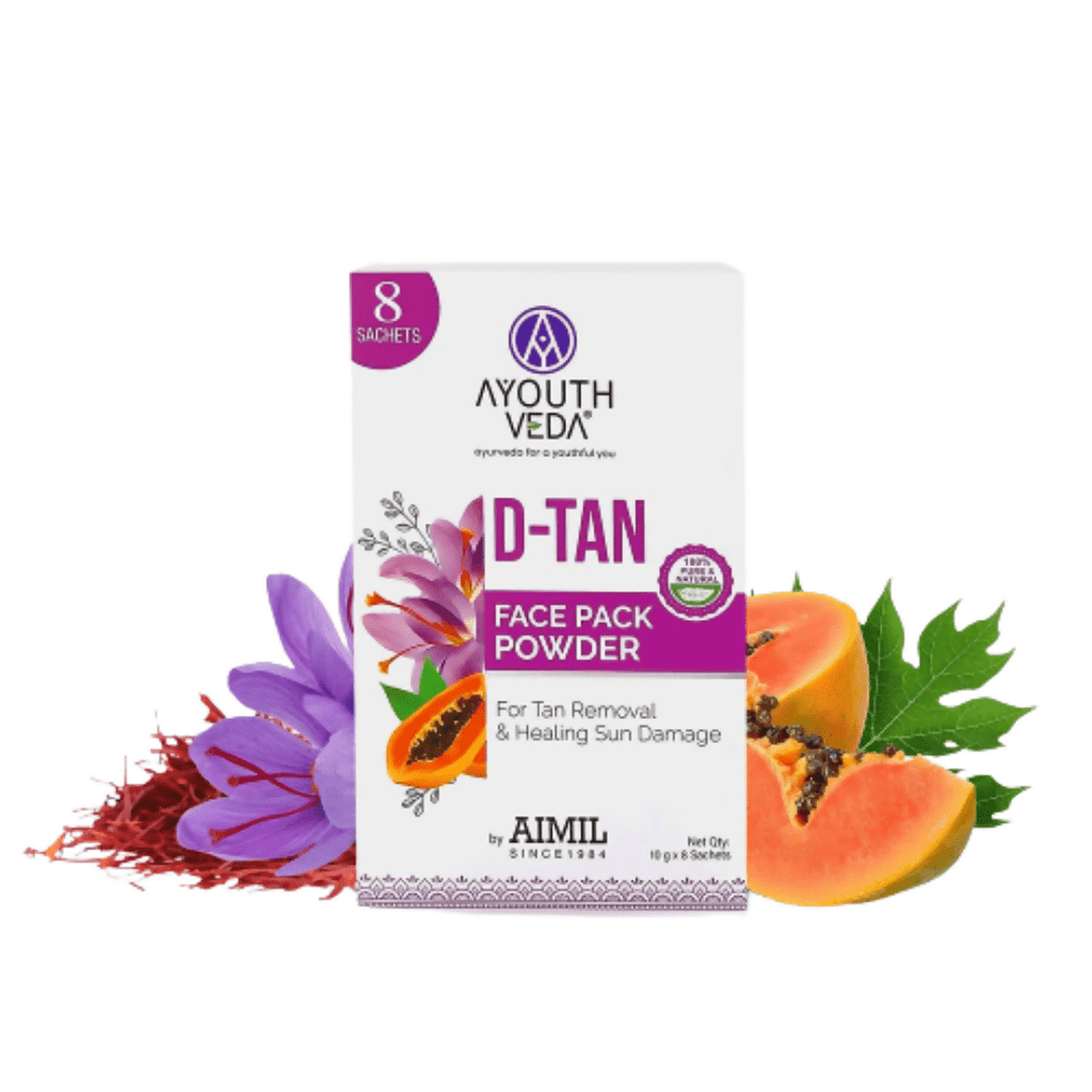 Ayouthveda D-TAN Face Pack Powder | Grocsy