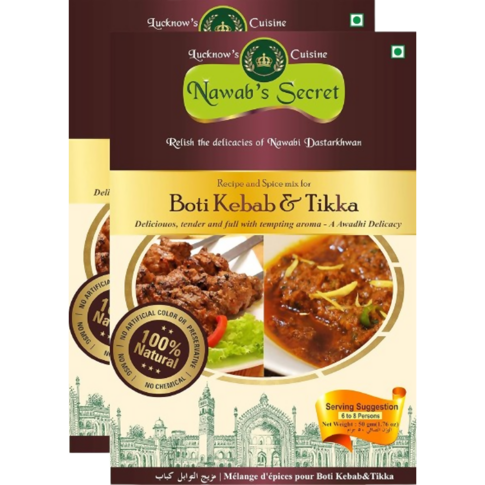 Nawab's Secret Chicken Tikka & Boti Kebab Masala | Grocsy