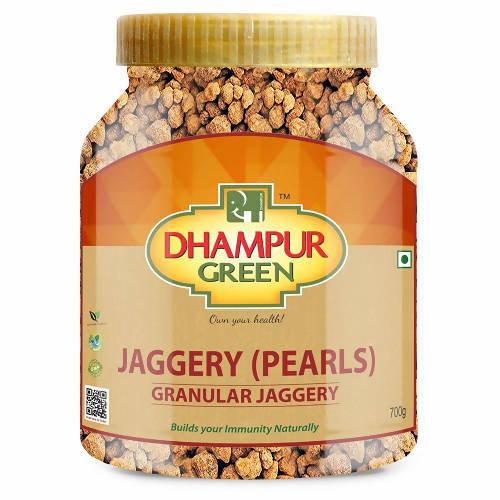 Dhampur Green Jaggery Pearls | Grocsy