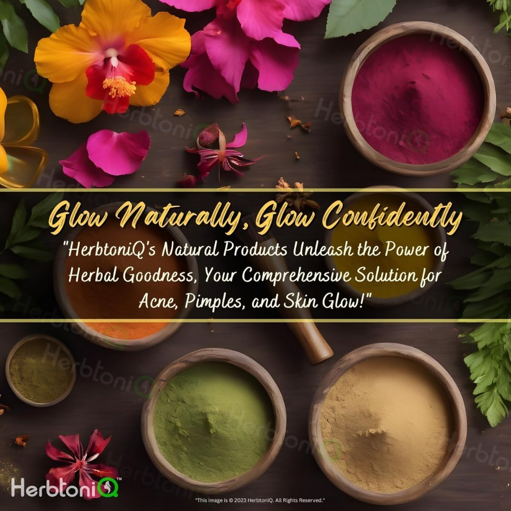 Herbtoniq Face Pack Powders - Aloe Vera, Potato, Beetroot, Tomato and Pomegranate | Grocsy