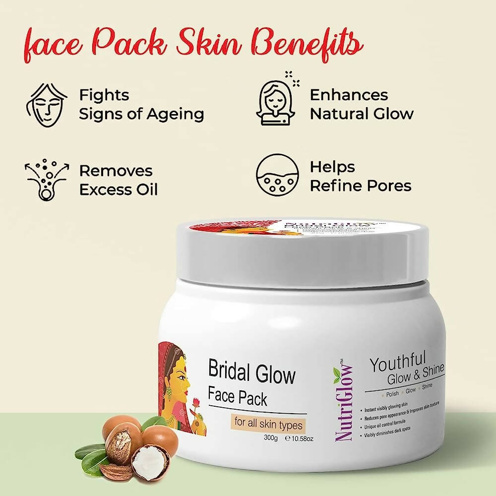 NutriGlow Bridal Glow Face Pack | Grocsy