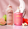 mCaffeine Pink Glow Set (Guava Body Wash & Sweet Escape Body Lotion) | Grocsy