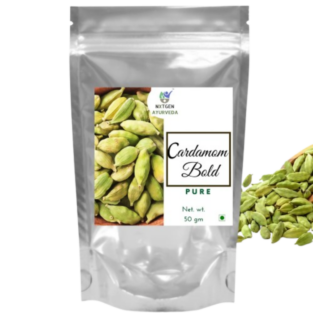 Nxtgen Ayurveda Elaichi (Cardamom) Bold | Grocsy