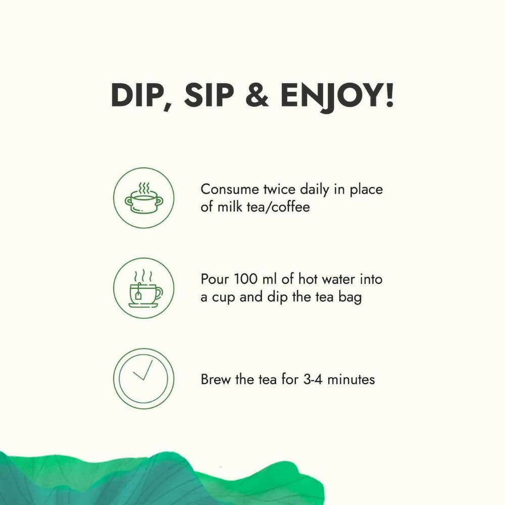 Kapiva Ayurveda Get Slim Green Tea Sachet | Grocsy