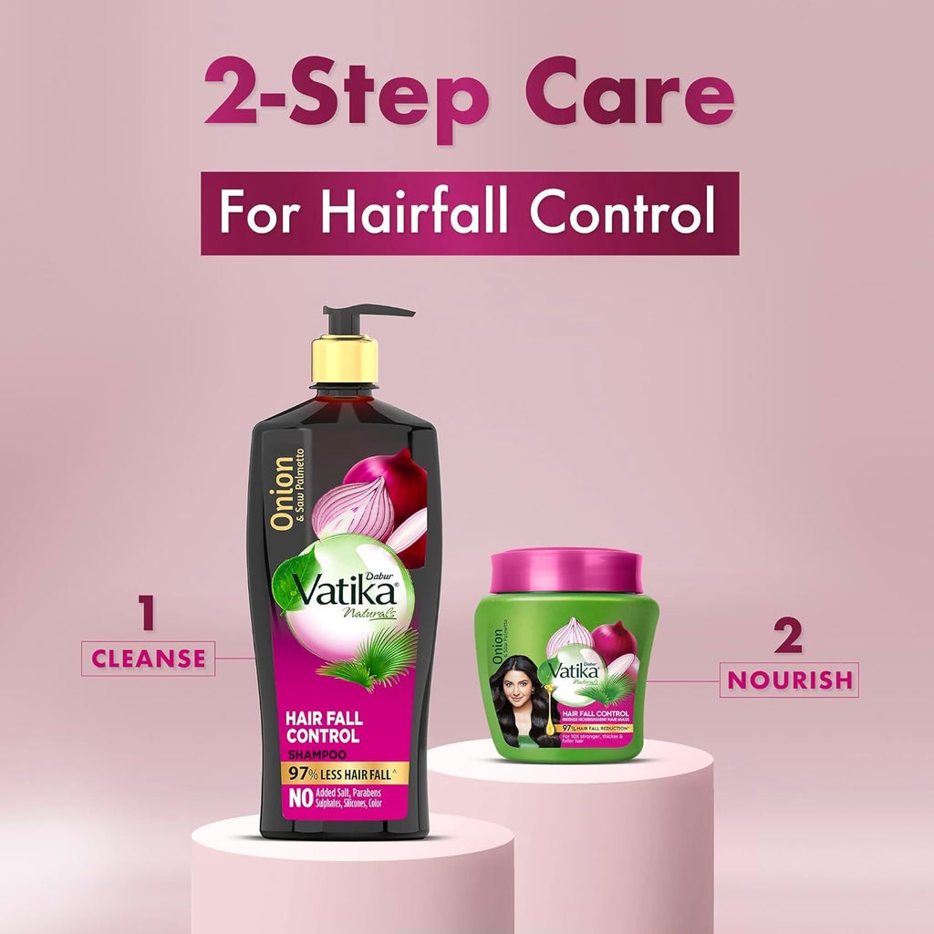 Dabur Vatika Naturals Hair Fall Control Hair Mask | Grocsy