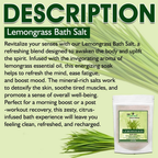 VedicAyurveda Lemongrass Bath Salt | Grocsy