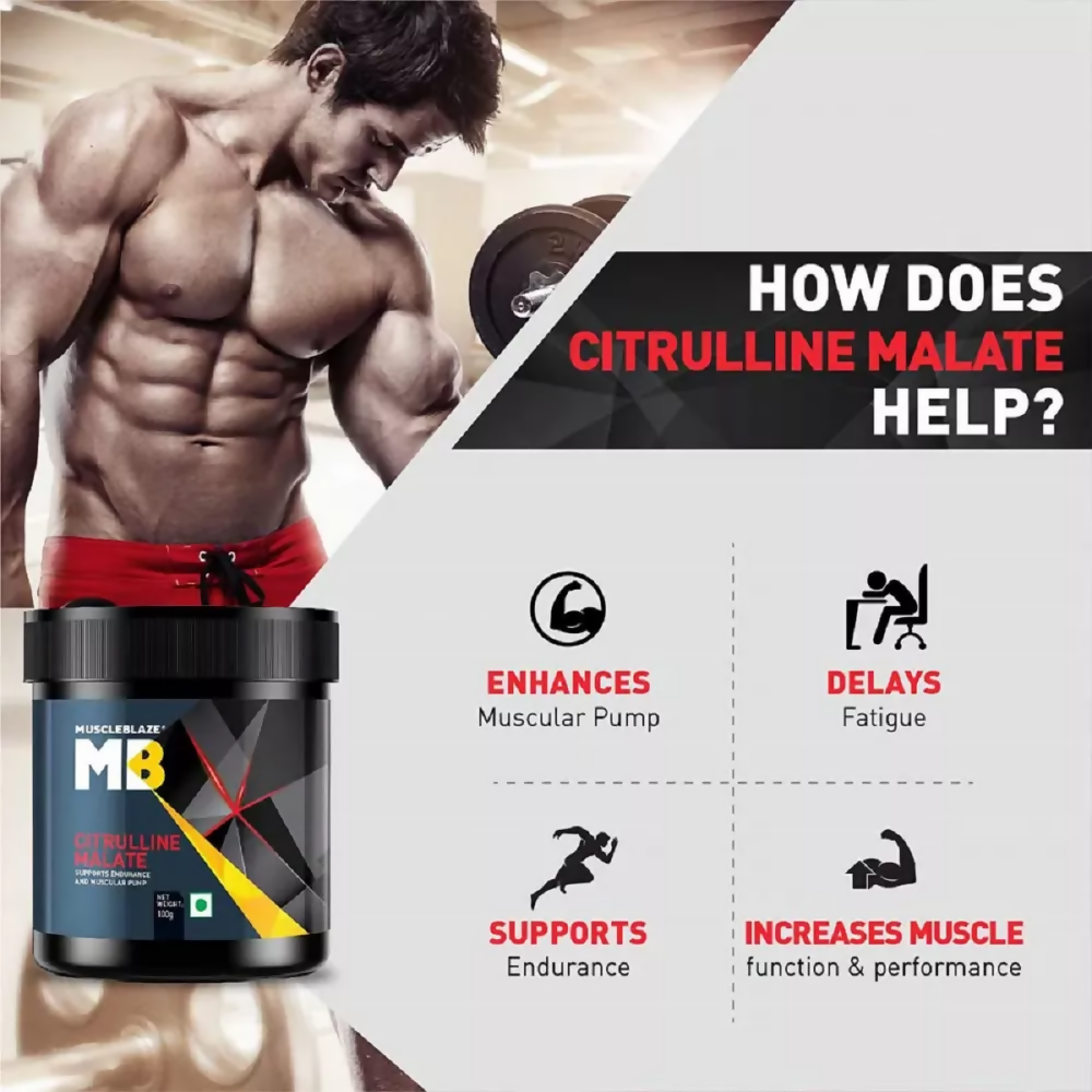 MuscleBlaze Citrulline Malate | Grocsy