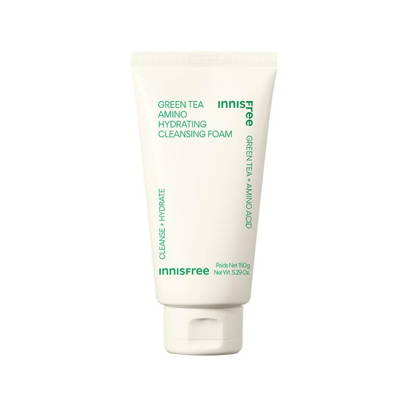 Innisfree Green Tea Amino Acid Foam Cleanser - Hydrating Soft & Rich Cleanser | Grocsy