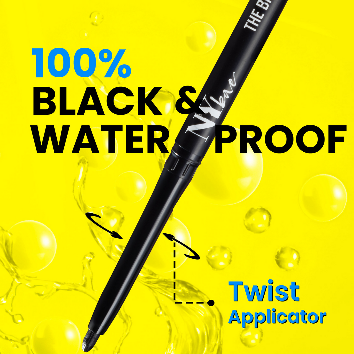 NY Bae The Big Apple Of My Eyes Kohl Kajal - Black | Grocsy