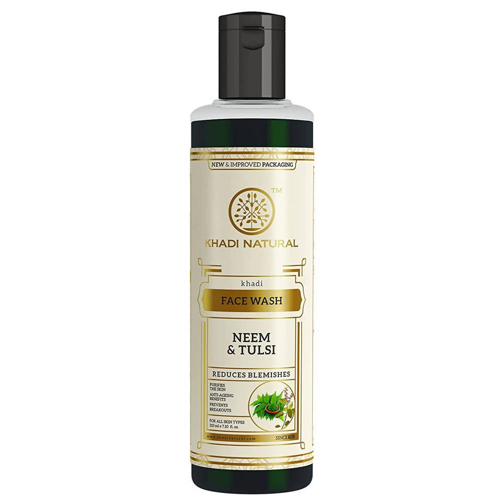 Khadi Natural Neem & Tulsi Face Wash | Grocsy