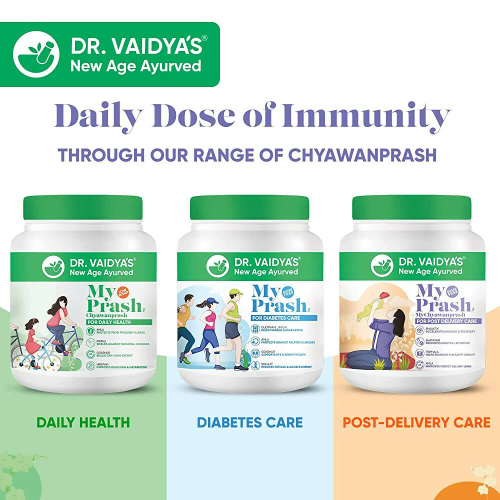 Dr. Vaidya's My Prash Chyawanprash For Diabetes Care | Grocsy