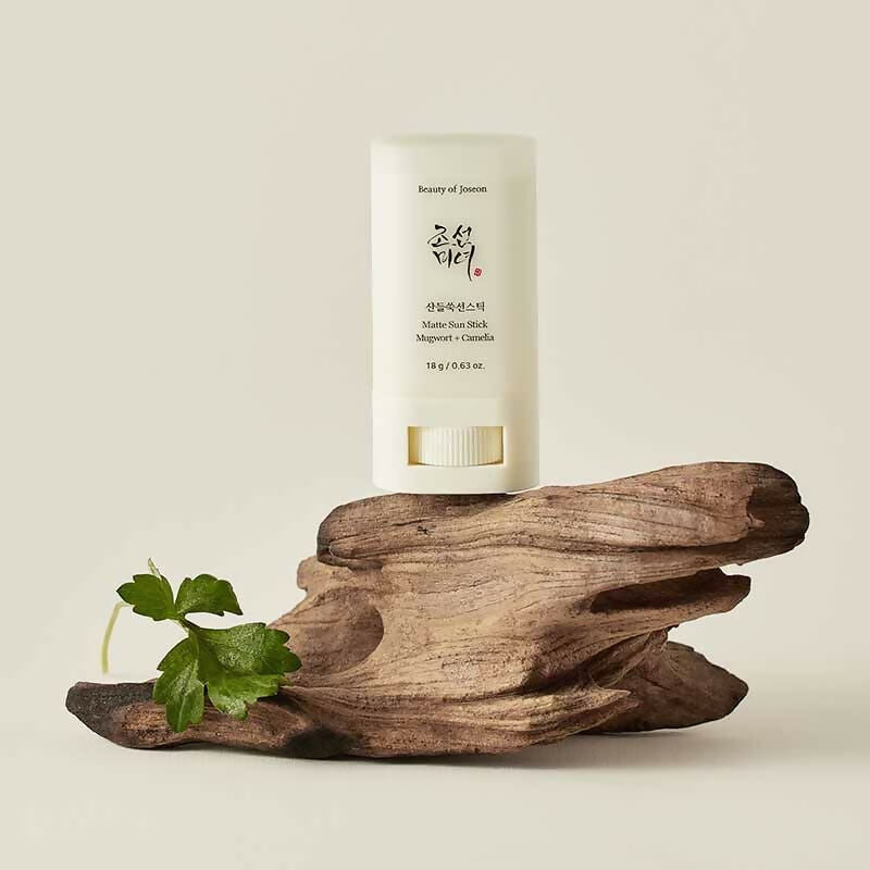 Beauty of Joseon Matte Sun Stick : Mugwort + Camelia SPF 50 PA++++ - Korean Skincare | Grocsy