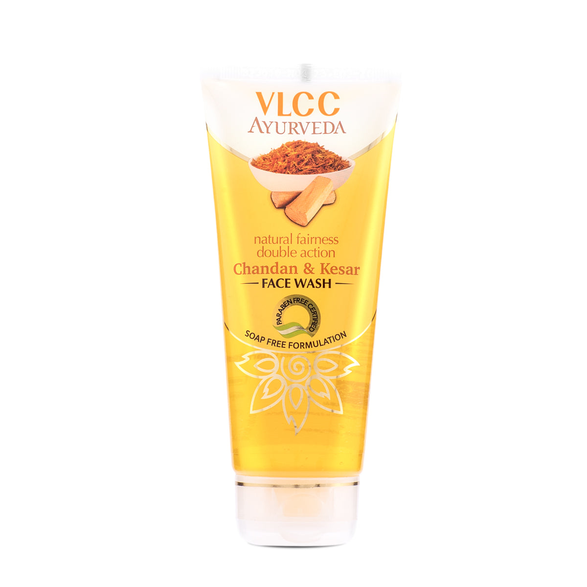 VLCC Ayurveda Natural Chandan & Kesar Face Wash | Grocsy