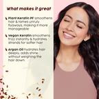 PLIX The Plant Fix Flaxseed Keratin Smoothening Anti-Frizz Serum | Grocsy