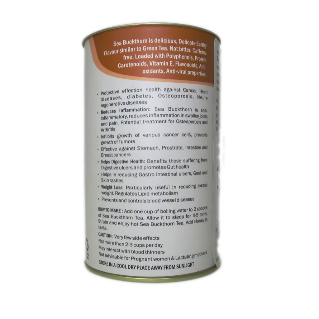 Teja Organics Sea Buckthorn Leaves Tea | Grocsy