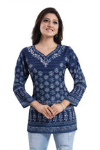 Snehal Creations Winner Summer Cool Printed Tunic Top | Grocsy