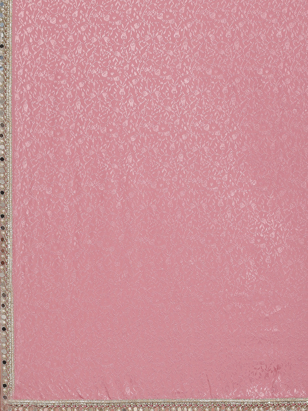 Tikhi Imli Pink Ethnic Motifs Print Saree | Grocsy