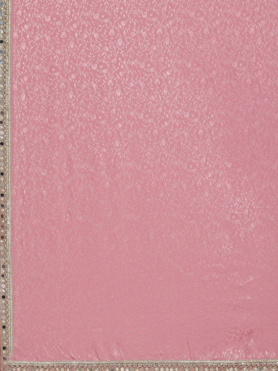 Tikhi Imli Pink Ethnic Motifs Print Saree | Grocsy