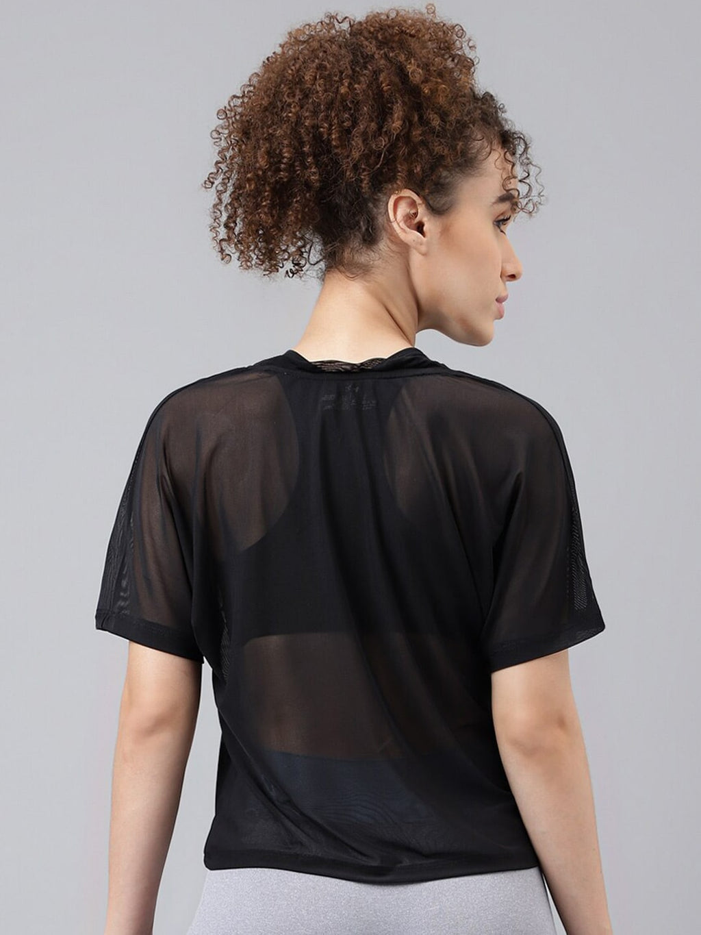 MKH Typography Printed Relaxed Fit Sheer Dri-FIT T-shirt | Grocsy