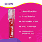 Swiss Beauty Craze Snack'N Nourishing Lip Oil - 1. Cinnamon Roll | Grocsy