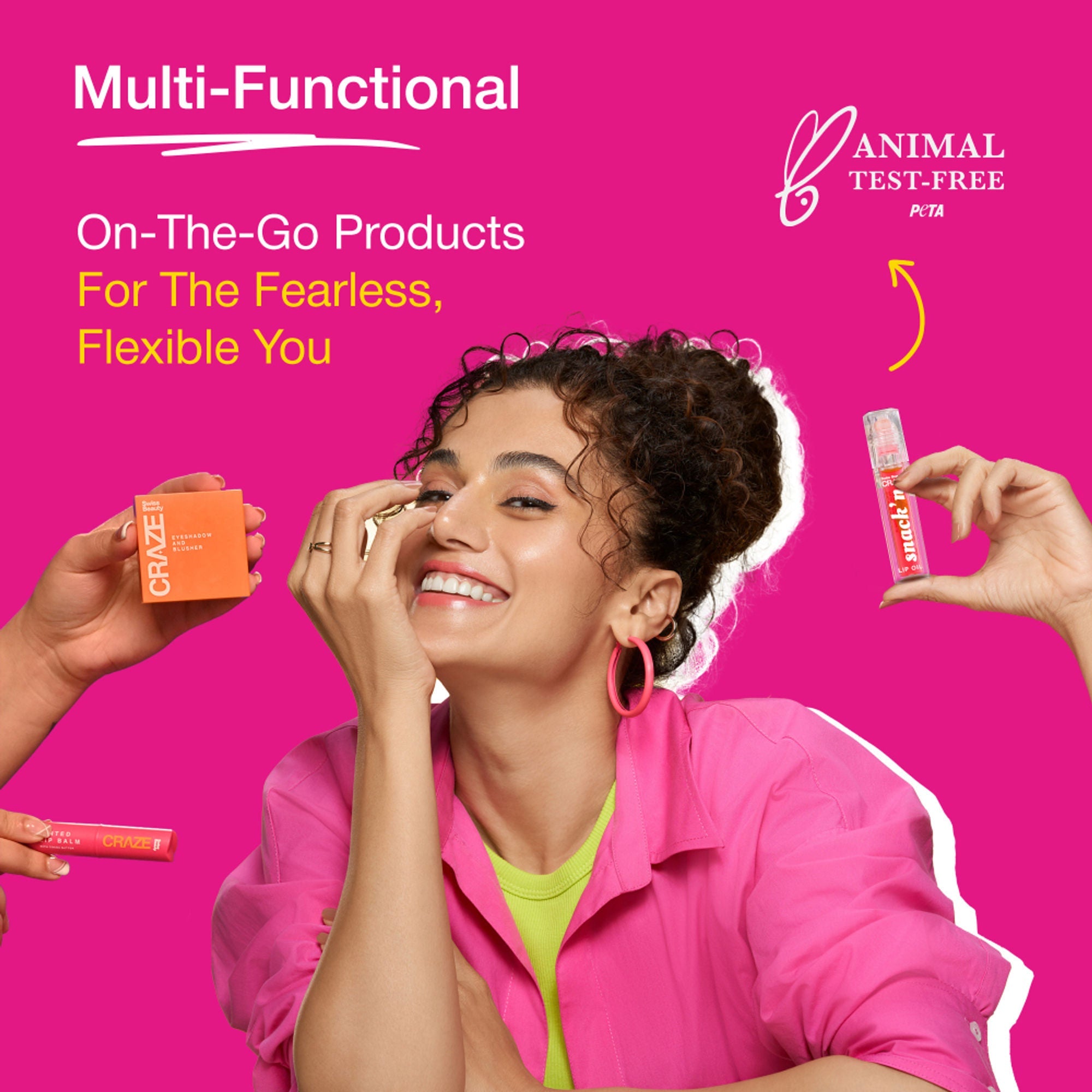 Swiss Beauty Craze Snack'N Nourishing Lip Oil - 1. Cinnamon Roll | Grocsy