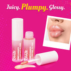 Swiss Beauty CRAZE Insta Shimmer Plumping Gloss |Super Glossy | Non-sticky & Moisturising 1 Main Character | Grocsy