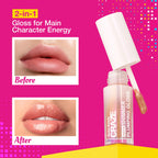 Swiss Beauty CRAZE Insta Shimmer Plumping Gloss |Super Glossy | Non-sticky & Moisturising 1 Main Character | Grocsy