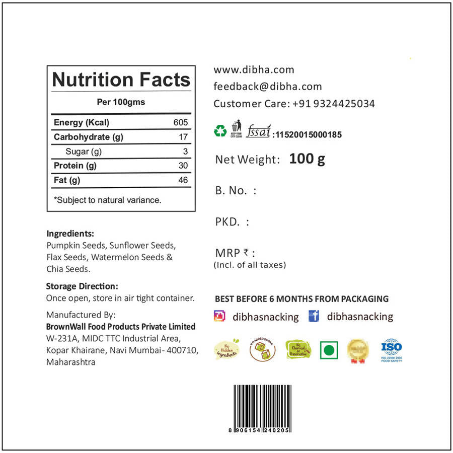 Dibha Power Seeds | Grocsy
