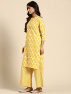 All About You Printed Kurta with Palazzos | Grocsy
