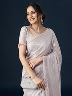 kasee Sequinned Embellished Saree | Grocsy