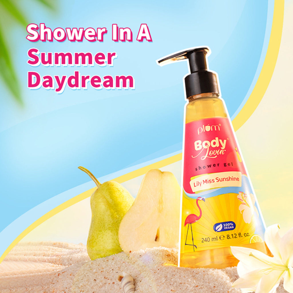 Plum BodyLovin Lily Miss Sunshine Shower Gel | Grocsy