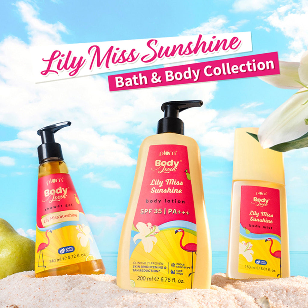 Plum BodyLovin Lily Miss Sunshine Shower Gel | Grocsy