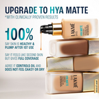 Lakme 9to5 Hya Matte Foundation + Hyaluronic Acid - Warm Natural | Grocsy