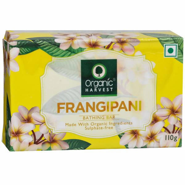 Organic Harvest Frangipani Bathing Bar | Grocsy