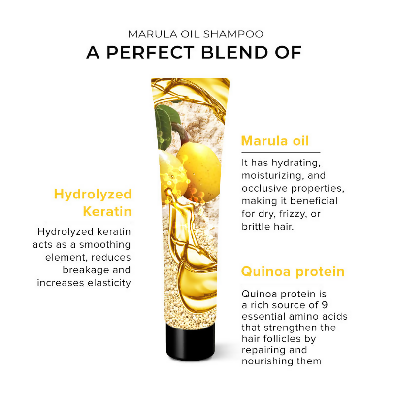 De Fabulous Marula Oil Miracle Repair Shampoo | Grocsy