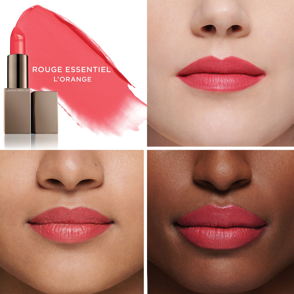 Laura Mercier Rouge Essentiel Silky Creme Lipstick - L'orange | Grocsy