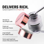 Makeup Revolution Gel Eyeliner Pot with Brush - Black | Grocsy