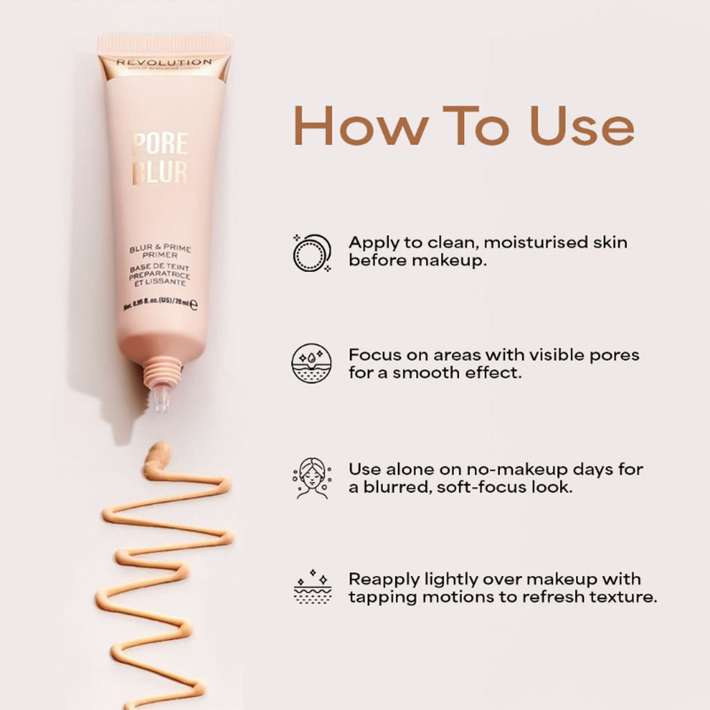 Makeup Revolution Pore Blur Primer | Grocsy