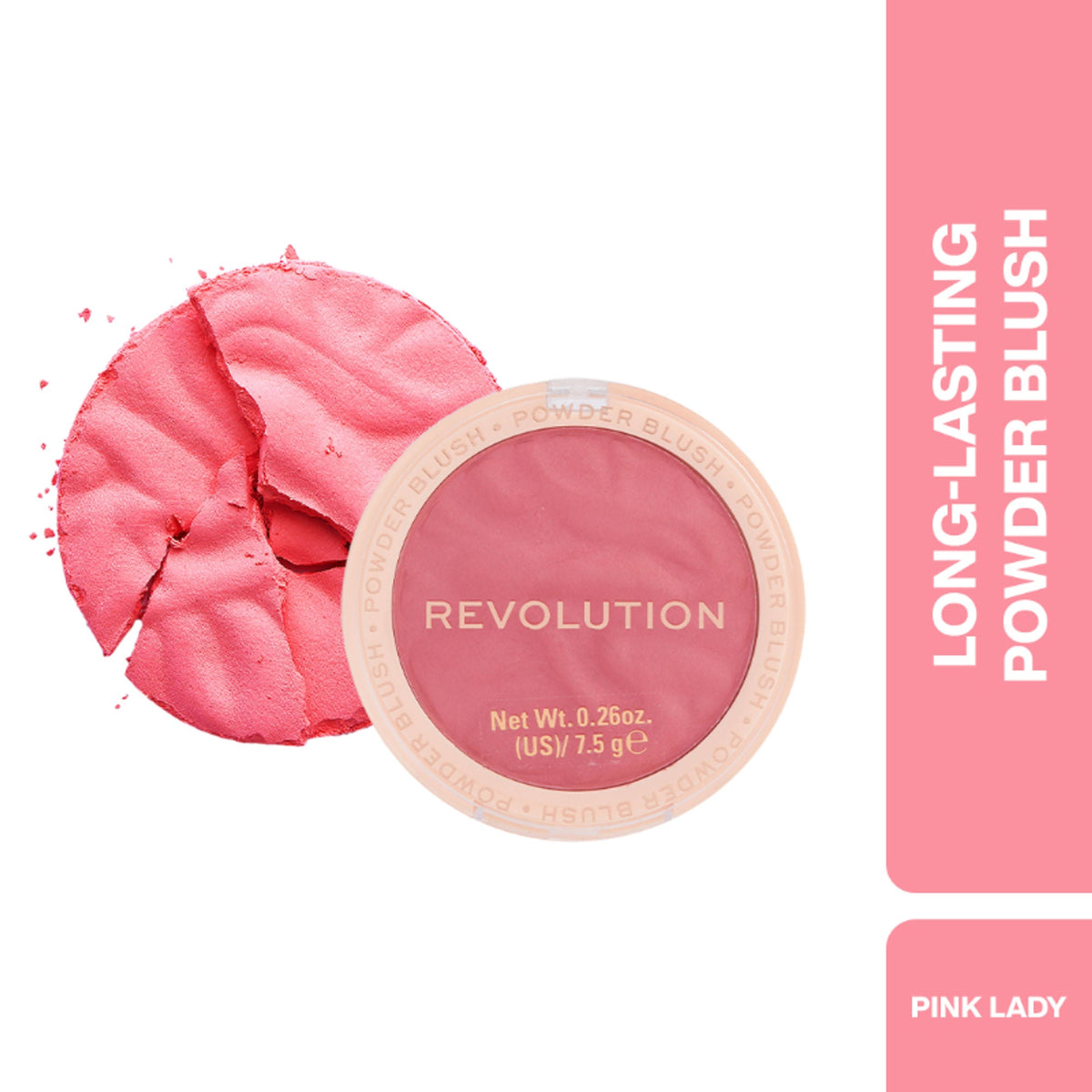 Makeup Revolution Blusher Reloaded - Pink Lady | Grocsy