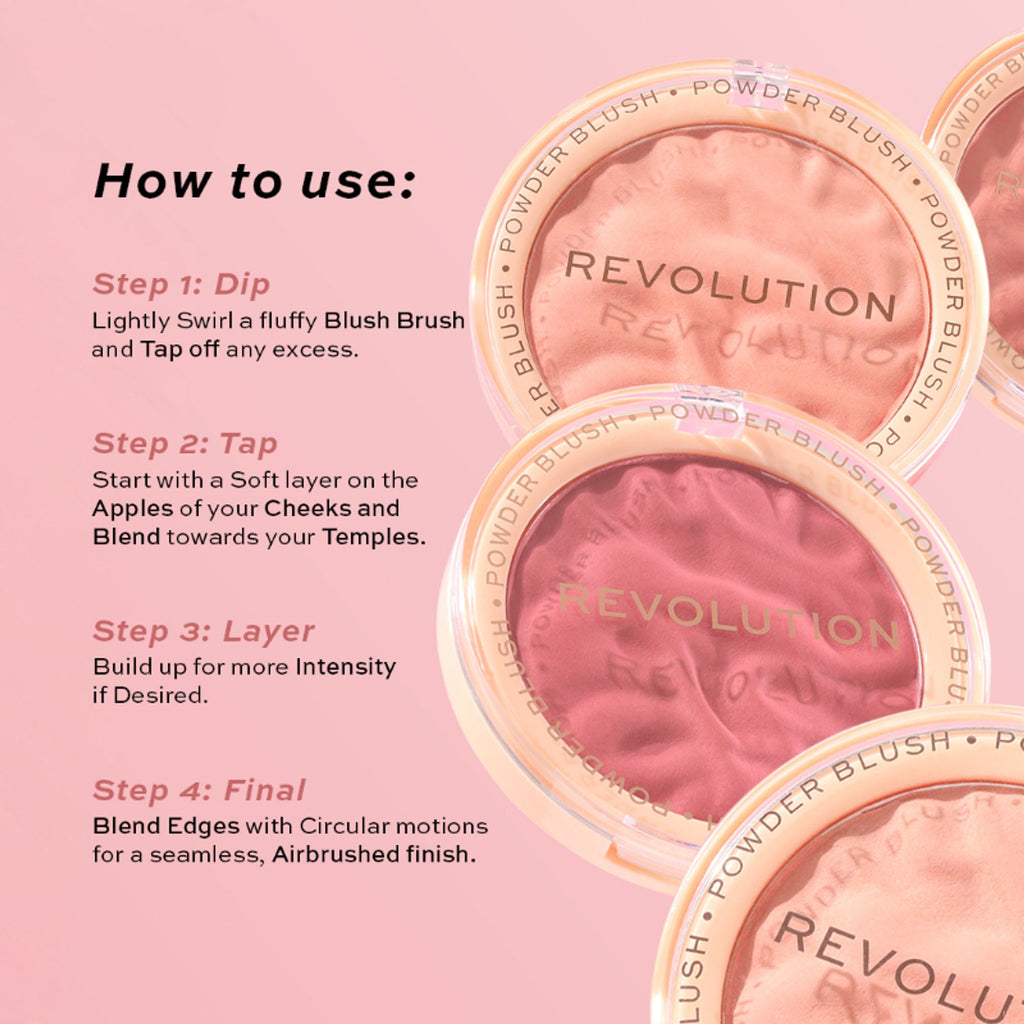 Makeup Revolution Blusher Reloaded - Pink Lady | Grocsy