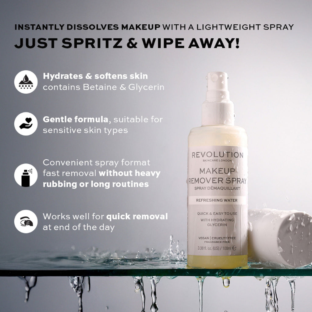 Makeup Revolution Skincare Make Up Removal Spray | Grocsy