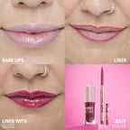 Makeup Revolution Pout Bomb Plumping Lip Liner - Jelly Berry Mauve | Grocsy