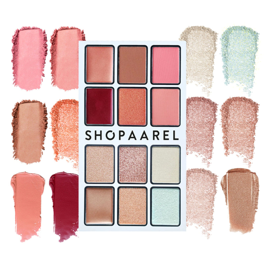 Shopaarel Blush Me Glow Me - Blusher & Highlighter Palette | Grocsy