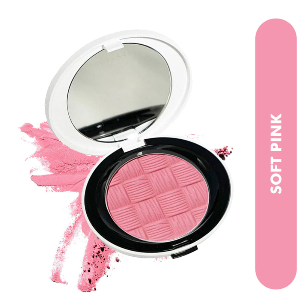 Shopaarel Color Cheek Blusher - Soft Pink | Grocsy