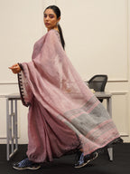 Tikhi Imli Woven Design Cotton Saree | Grocsy